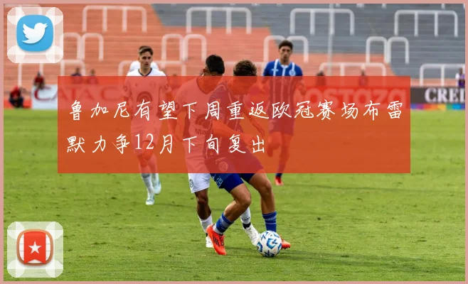 鲁加尼有望下周重返欧冠赛场布雷默力争12月下旬复出